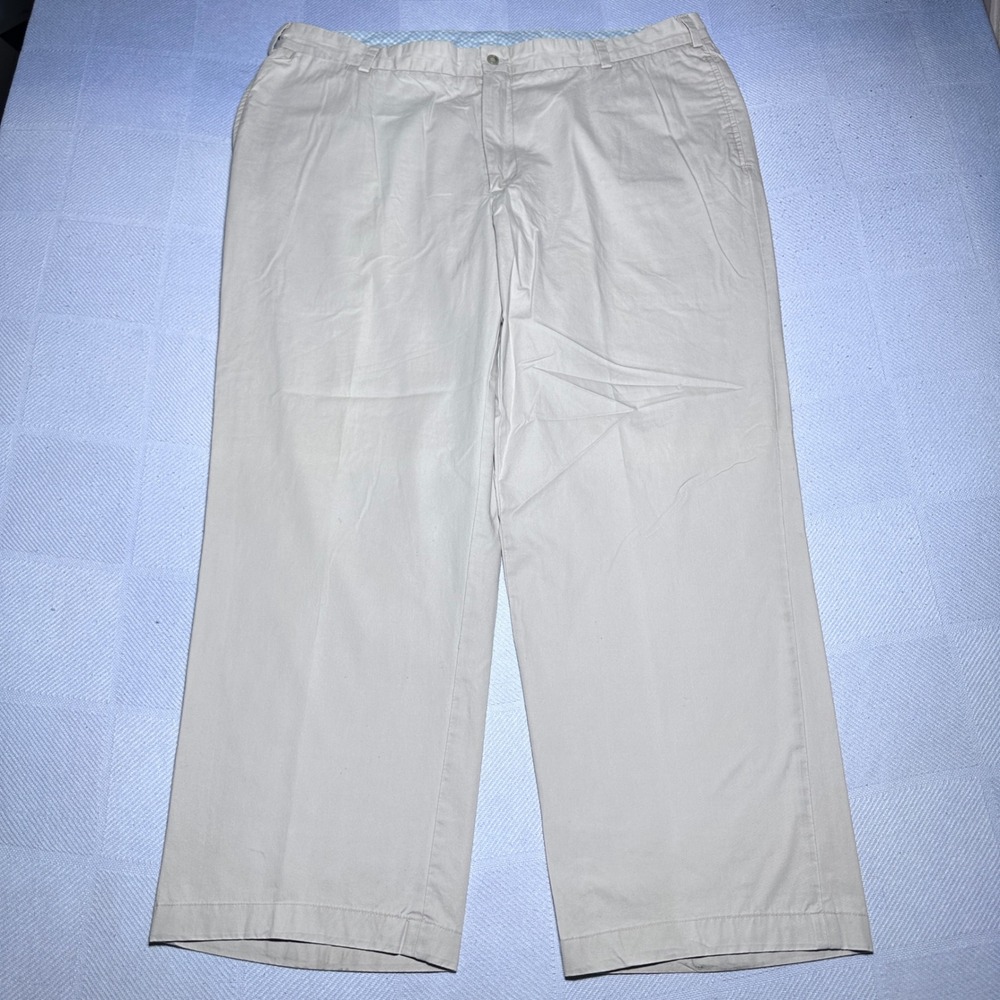 Bills Khakis M2 Pants Mens 42x29 Classic Fit Flat Front Cotton Chinos Khaki Tan